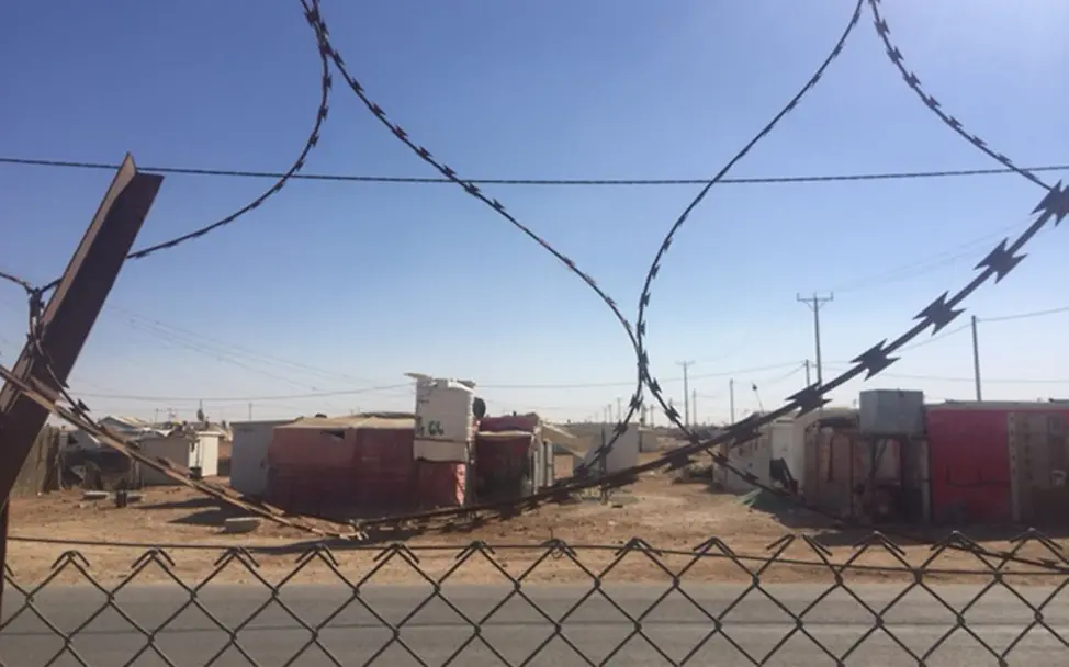 Projektreise Jordanien: Besuch des Za'ataricamps | © UNICEF/Michaela Albrecht Projektreise Jordanien: Besuch des Za'ataricamps