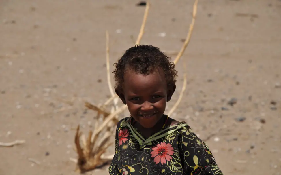 Die fünfjährige Medina lebt im Norden Kenias | © UNICEF/Ninja Charbonneau Kenia: Medina in der Region North Horr
