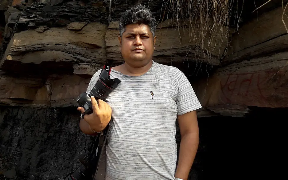 UNICEF-Foto des Jahres 2021: Supratim Bhattacharjee | © privat Porträt des indischen Fotografen Supratim Bhattacharjee