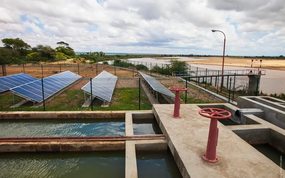 UNICEF: Sauberes Trinkwasser | © UNICEF/Raoelison UNICEF: solarbetriebene Pumpen