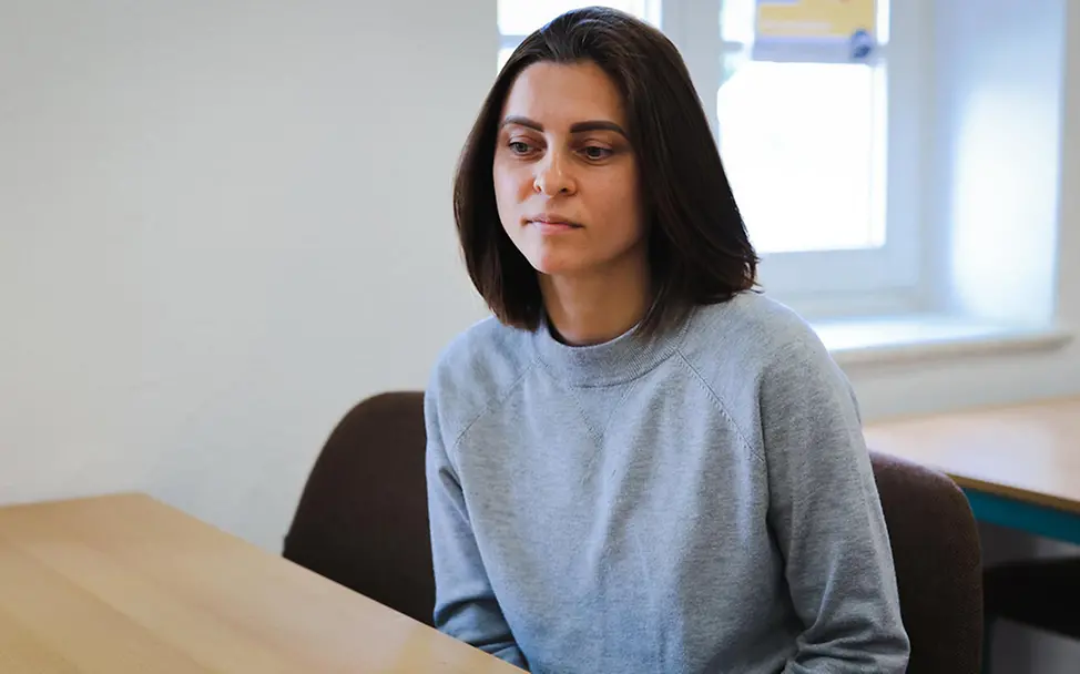 Ukraine Krieg: Natalia musste mit ihrer Tochter fliehen | © UNICEF/UN0667929/Maizhara Ukraine Krieg: Natalia musste mit ihrer Tochter fliehen