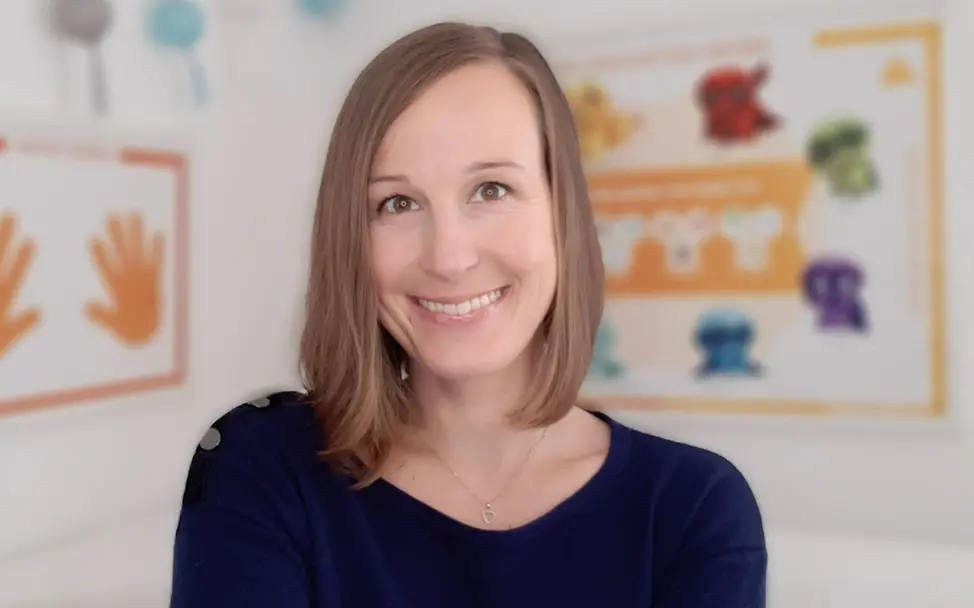 Kinderpsychologin Kathrin Mikan im Gespräch mit UNICEF. | © Kathrin Mikan Kinderpsychologin Kathrin Mikan im Gespräch mit UNICEF