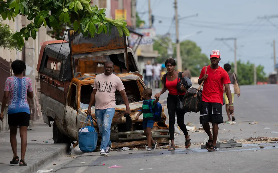 Auswegslose Situation in Haiti: Nirgends ist es mehr sicher. | © UNICEF/Erol Kriminalität in Haiti: Familien auf der Flucht.
