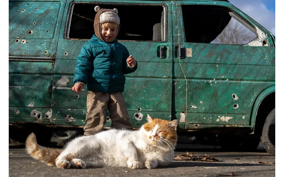 Yehor ist drei Jahre alt und im Krieg aufgewachsen. | © UNICEF/Filippov Kinder im Ukraine-Krieg: Yehor ist drei Jahre alt. Er ist eins der vielen geflüchteten Kinder.