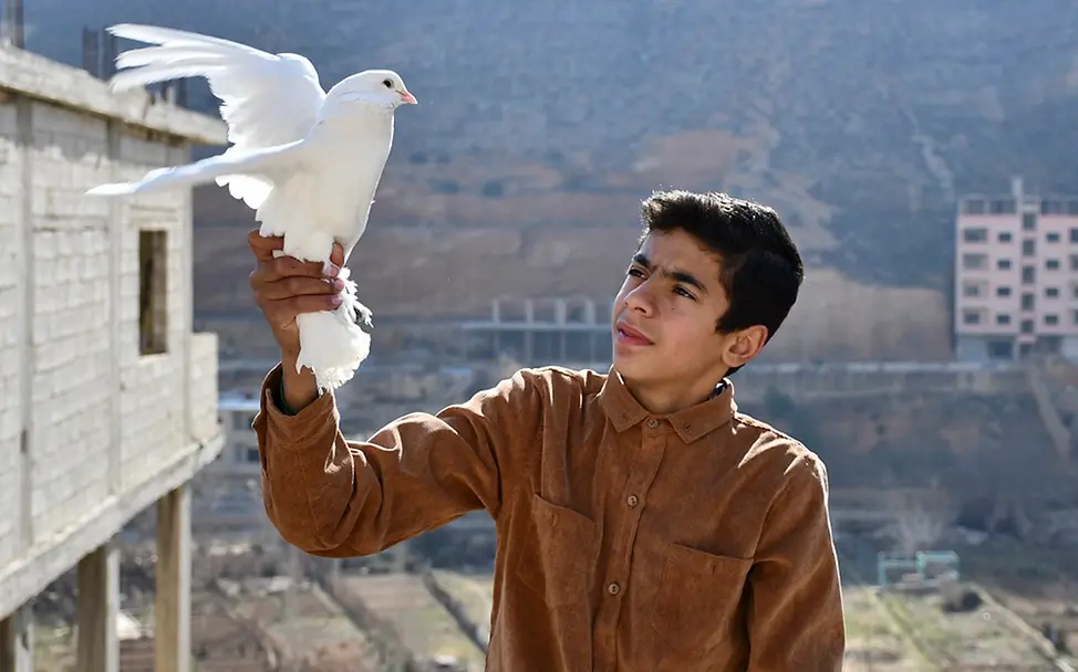 Hoffnung auf eine bessere Zukunft in Syrien. | UNICEF/Shahan UNI730613