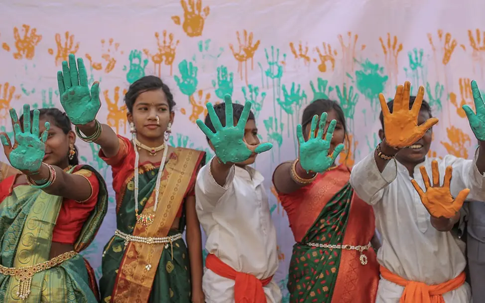 Kinderehe: Kinder in Indien für Gleichberechtigung. | © UNICEF/Singh Kinderehe: Kinder in Indien für Gleichberechtigung