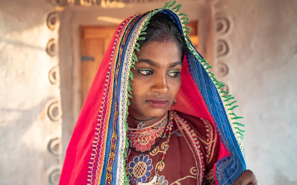 | © UNICEF/Ahmed Kinderehe: Shamori (15) wurde als Kind verheiratet.