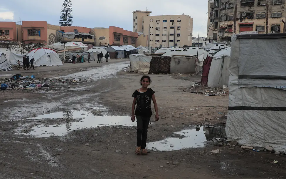 Schwere Regenfälle in Gaza, bereits im November. | © UNICEF/Nateel Bereits im November hatten heftige Regenfälle im Gazastreifen für Überschwemmungen gesorgt.