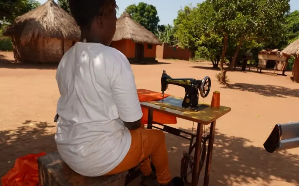 Kindersoldaten: Ein Mädchen im Südsudan nach ihrer Befreiung. 