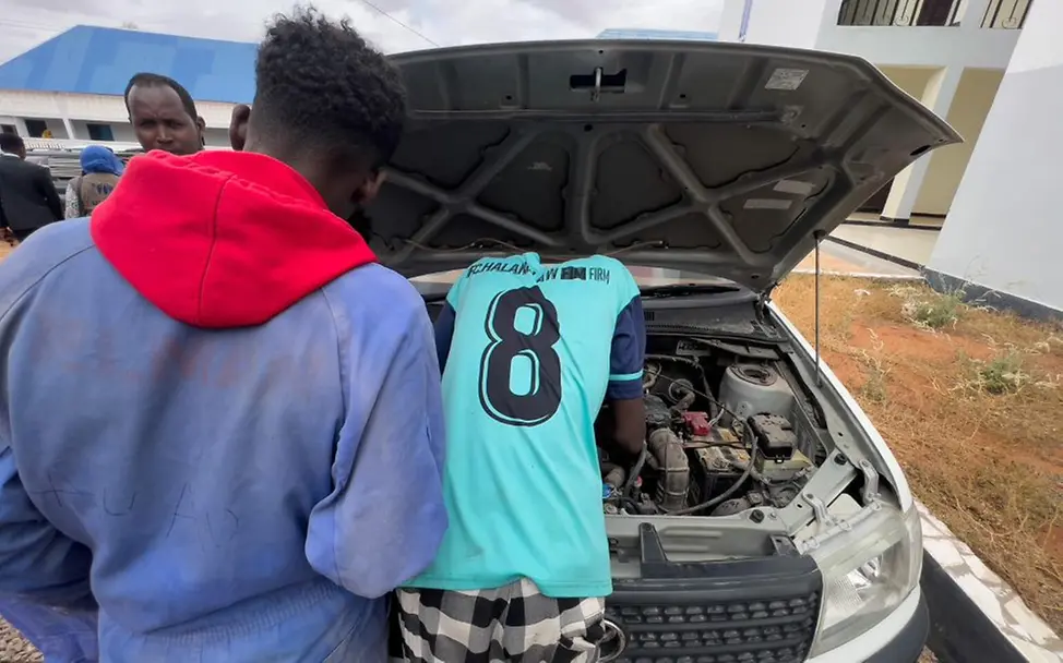 Kindersoldaten Somalia: UNICEF unterstützt Kinder bei der Berufsausbildung. 