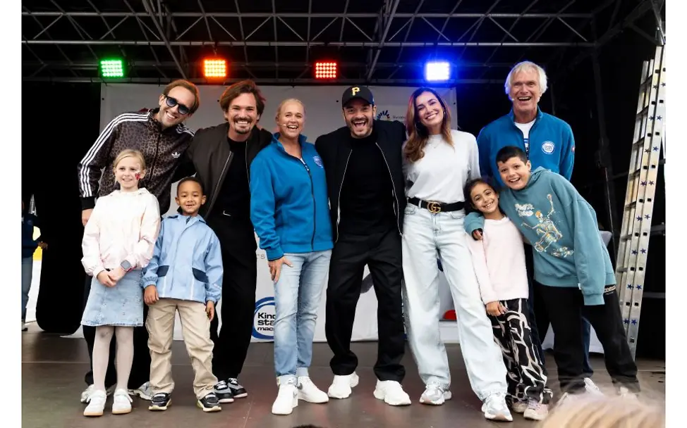 Jana Ina und Giovanni Zarrella auf der Bühne.